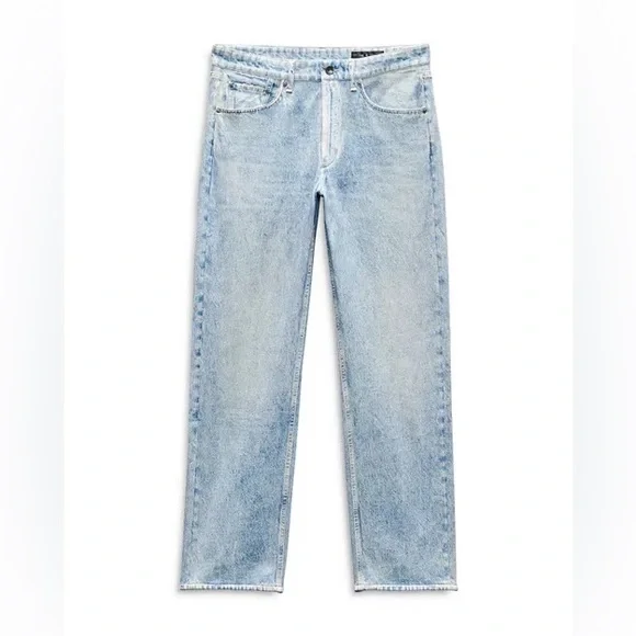 rag & bone Fit 4 Miramar Relaxed Fit Blue Jeans Cotton Denim 29 33 Men’s NWT - Picture 6 of 8